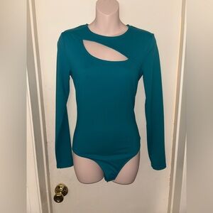Abercrombie & Fitch.Green Cutout Bodysuit. Size S